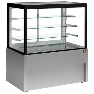 Gecertificeerd Verwarmde vitrine 4 niveaus - 1200x780x(h)1380mm