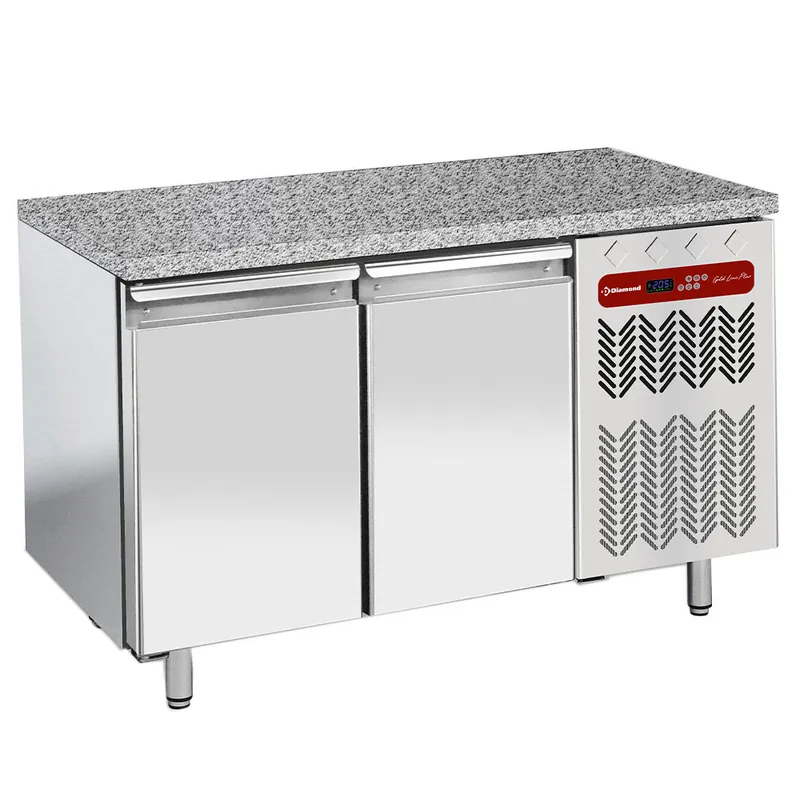 Koelwerkbank granieten werkblad 2 deurs - 1505x800x900mm Meest Verkocht