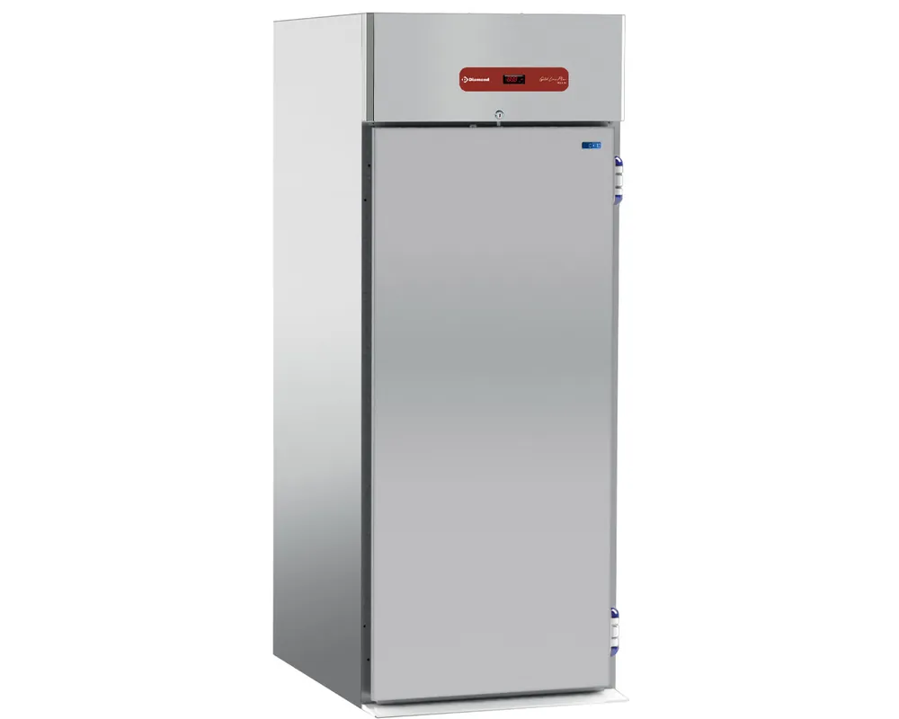 Op = Op Inrij koelkast RVS - 2/1GN + EN600x800 - Deur voor en achter