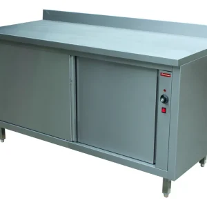 Gecertificeerd Warmhoudkast met schuifdeuren + ob - 2000x700x(h)880/900(+100)mm