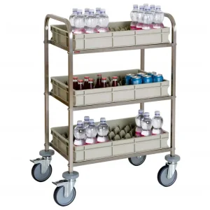 Minibarwagen 3 niveaus Premium