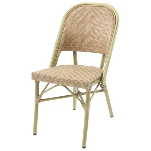 Weekendaanbieding Paris bistrostoel - Rotan - Bamboo naturel