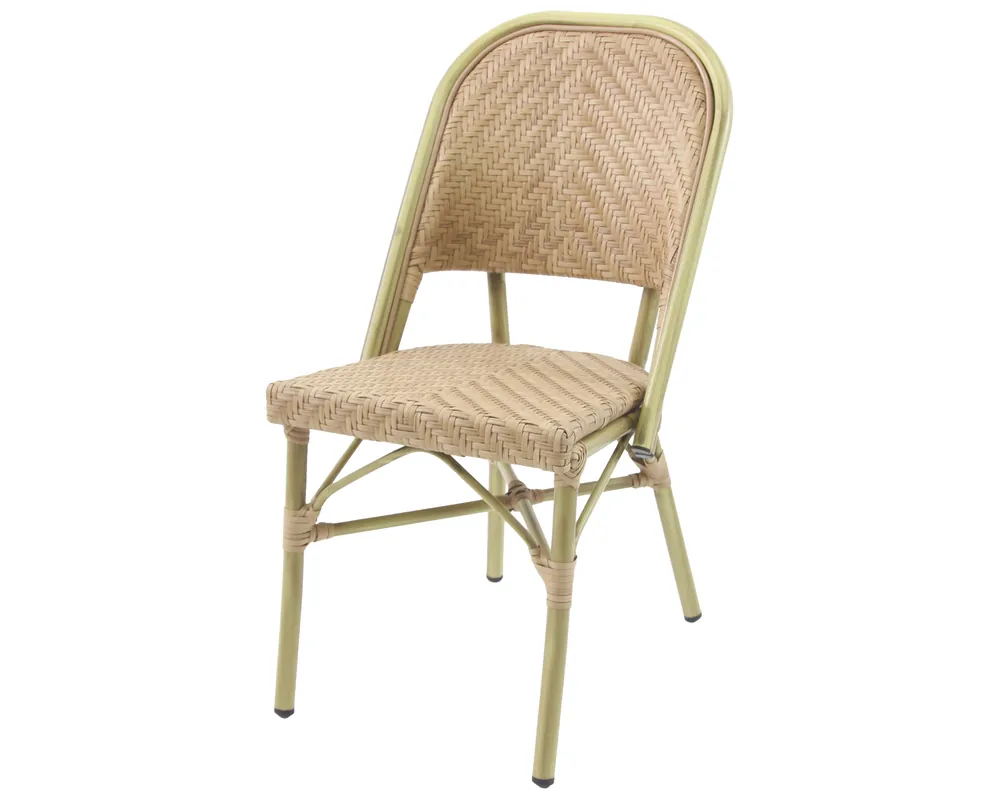Weekendaanbieding Paris bistrostoel - Rotan - Bamboo naturel