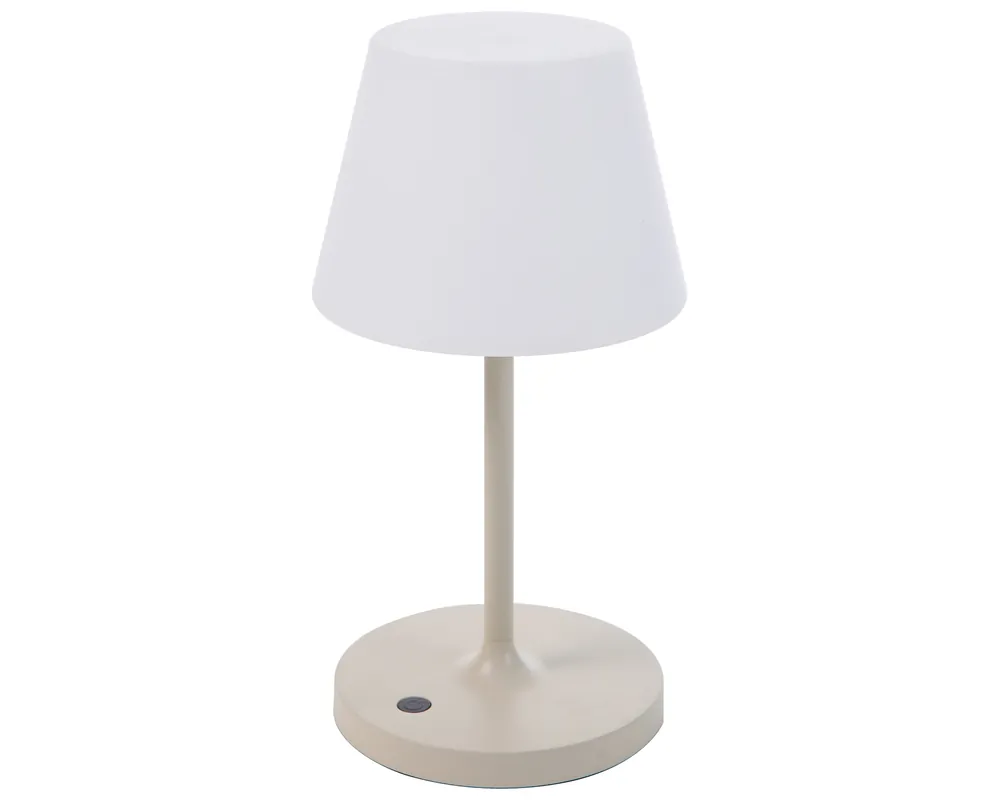 Alpha tafellamp - Geschikt voor buiten - Beige Uitverkoop