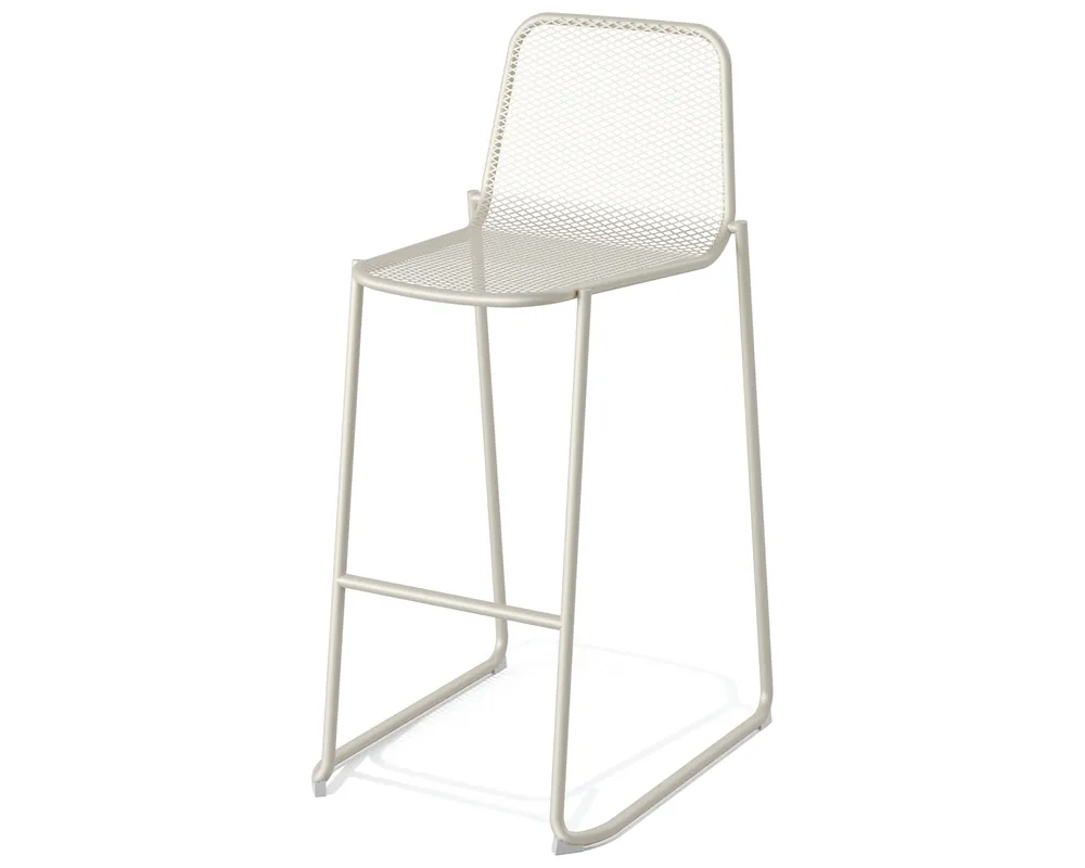 Lage Prijs Mase stapelbare barkruk - Beige