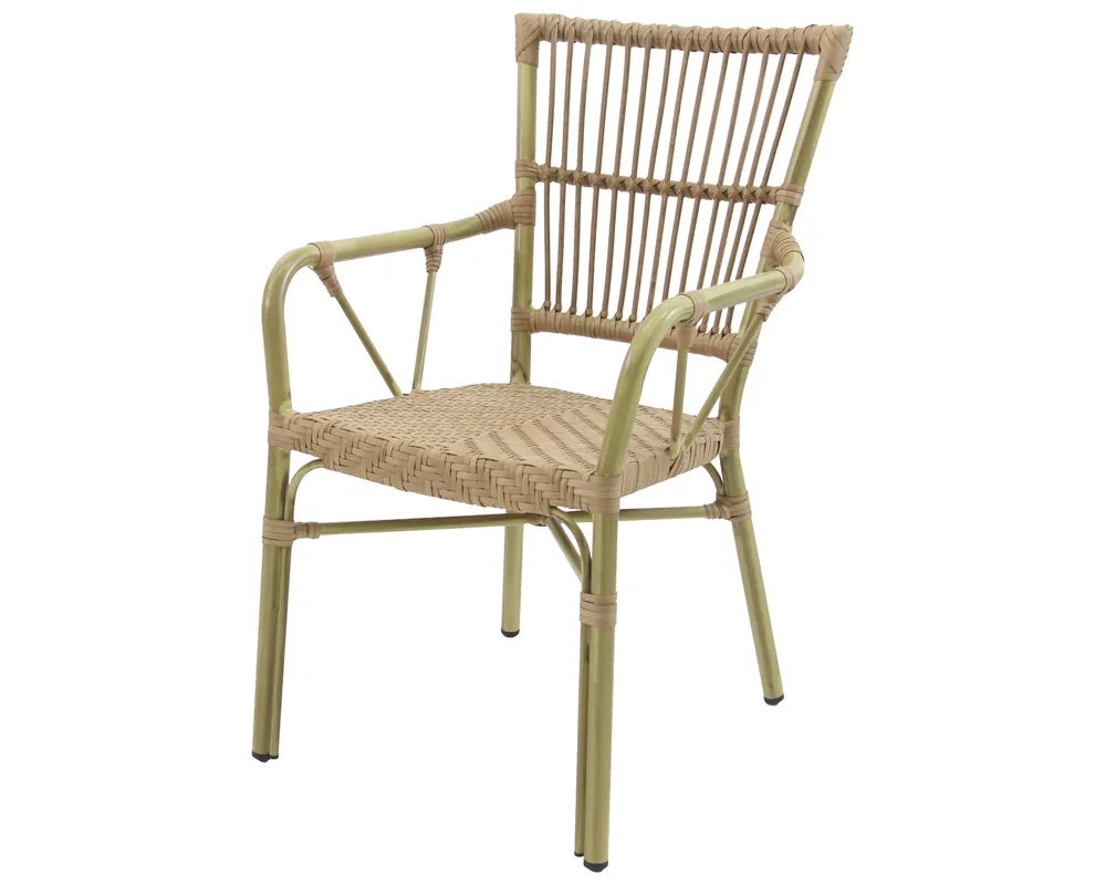 Bestseller James bistrostoel - Rotan - Bamboo naturel