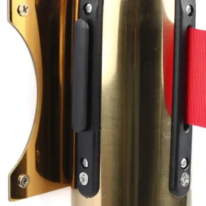 Wandsysteem met trekband messing - Trekband rood Veilige Betaling