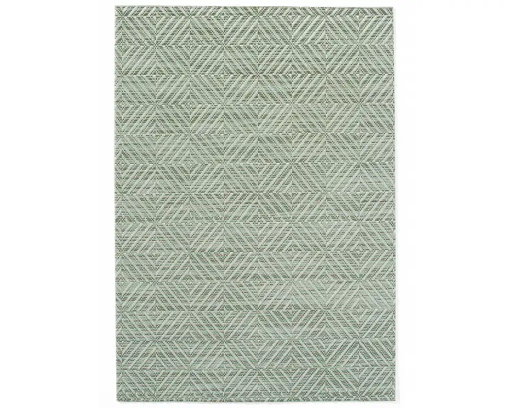 Placemat geometrisch patroon - Groen - 450x300mm - Set 6 stuks Lage Kosten