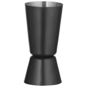 Barmaatje 25/50 ml - Zwart - ø45x(h)86mm Tijdelijk Beschikbaar
