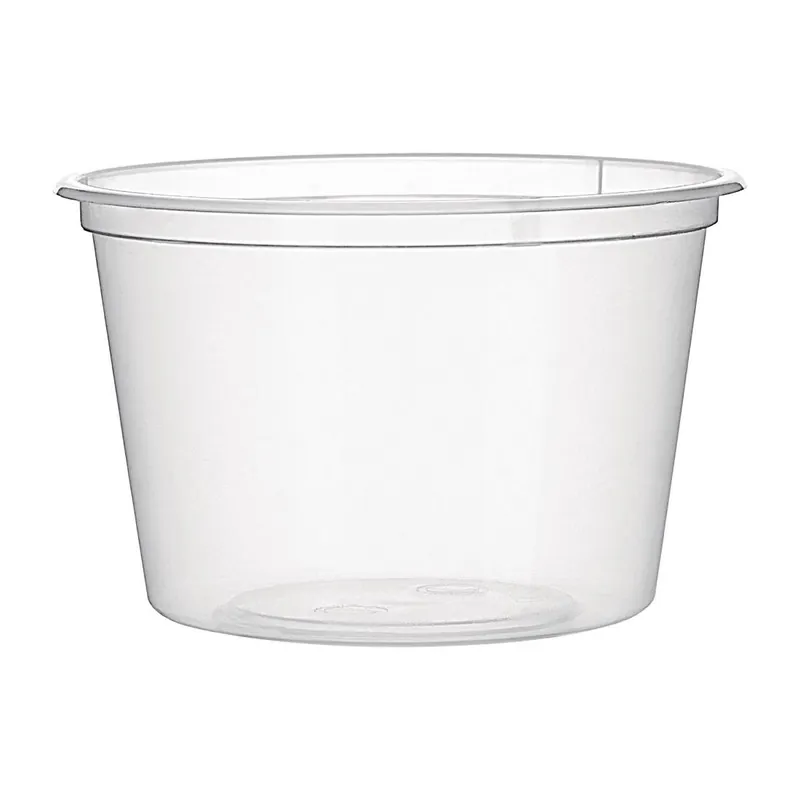 Speciale Aanbieding Fiesta recyclebare plastic magnetronbestendige delicatessenpotten 100 ml / 3,5 oz (100 stuks)
