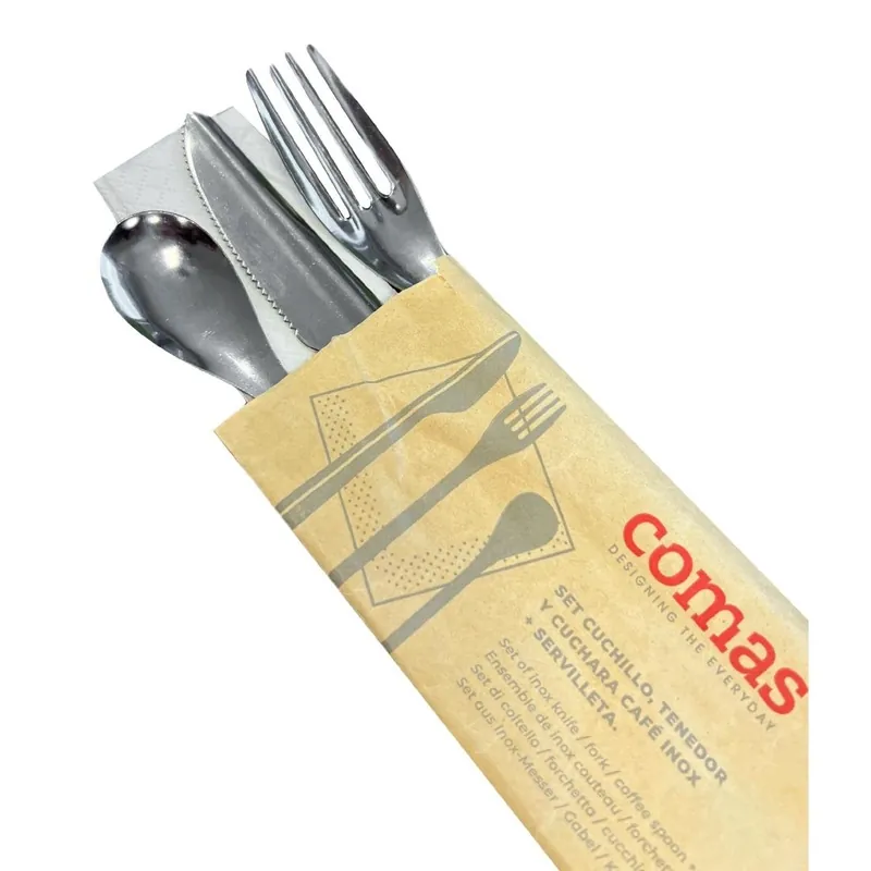Comas lichtgewicht bestekset RVS (doos van 50) Must-Have