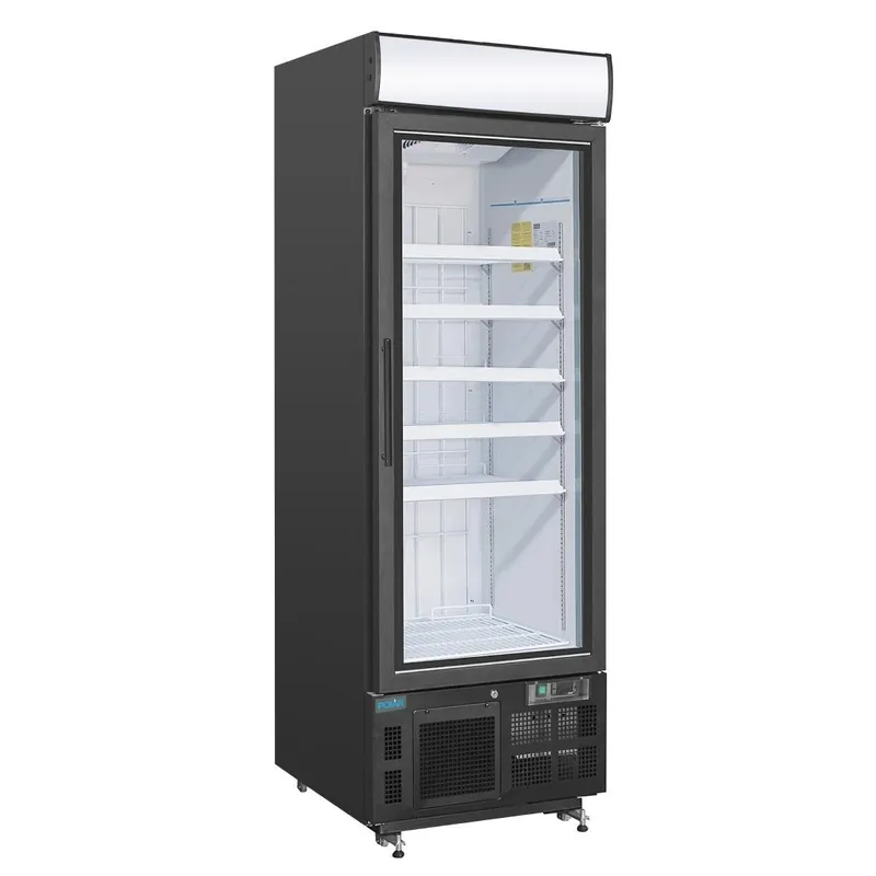 Speciale Aanbieding Polar G-Series Rechtopstaande Display Vriezer 412Ltr Zwart