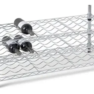Must-Have Wijnrek verchroomd - 3 etages - 27 flessen