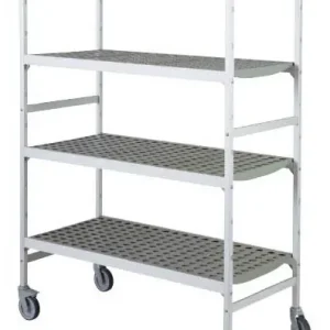 Regaalwagen - 4 niveaus - 1500x460x1792mm Actieprijs