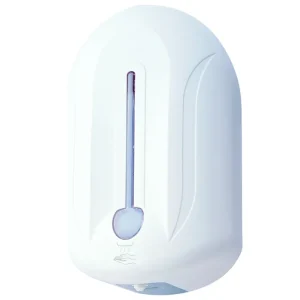 Favoriet SARO desinfectiedispenser wit, sensor, model MERIT