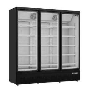 SARO vrieskast met glasdeuren - model GTK 1480 PRO Populair