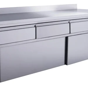 SARO Schuifdeurkast, 4 lades.1800X700mm +Opstaande rand Rechtstreeks Van De Fabrikant
