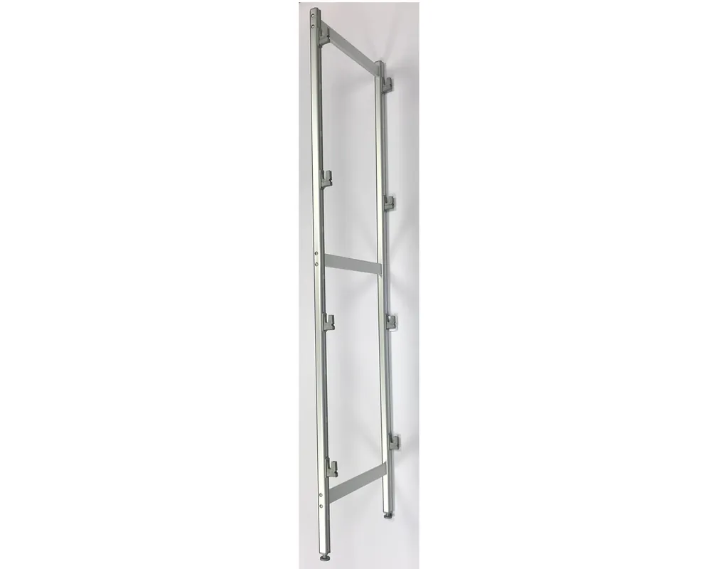 Zijdeel koelreksysteem - Aluminium 373x1700 Alleen Vandaag