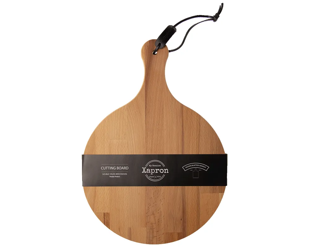 Beste Prijs Beukenhouten plank - Rond 45x32x1,6cm