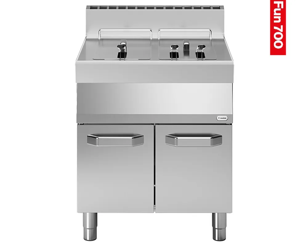 Friteuse 2x 13L Modular - Propaan - 70x70x99cm Veilige Betaling