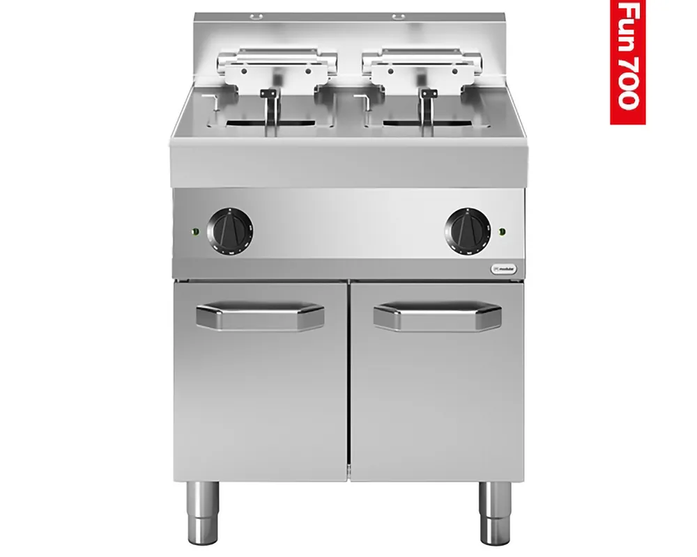 Friteuse 2x 10L Modular - 400V - 70x70x99cm Uitverkoop
