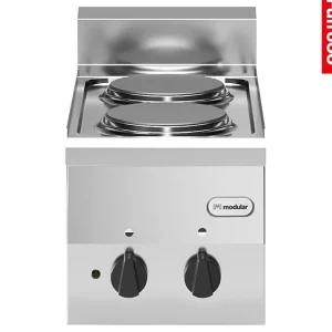 Kookplaat 2-zones - Modular - Elektrisch 230V - 30x60cm Fabrieksprijs