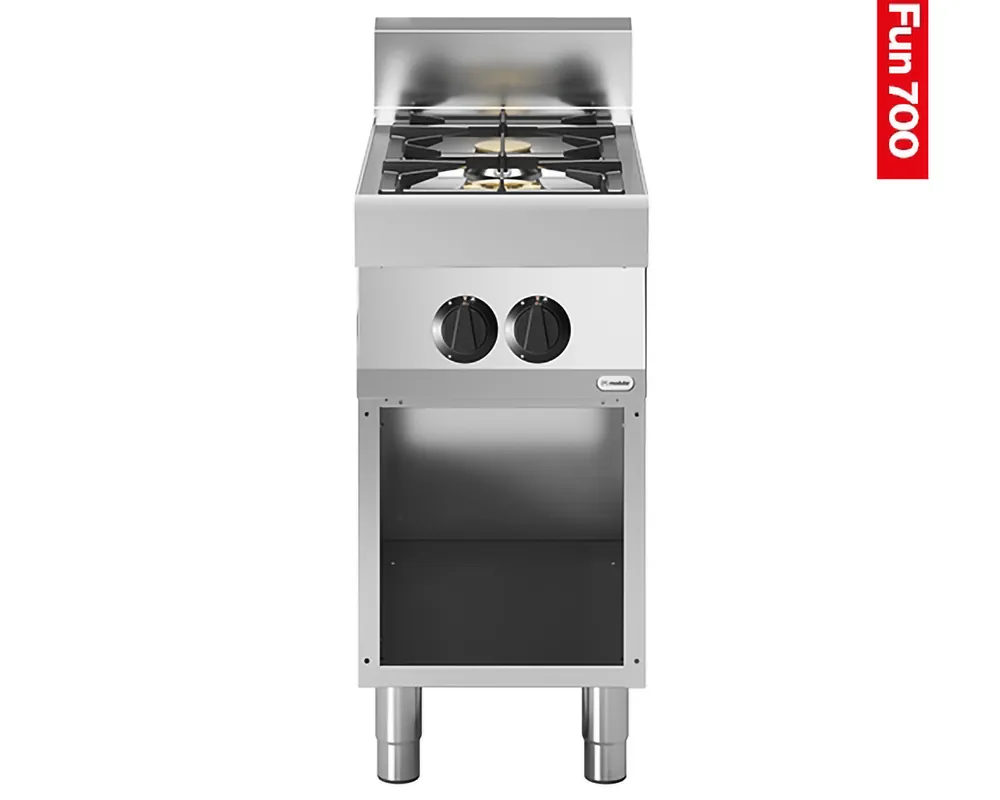 Kooktafel 2-pits Modular - Propaan - 70x40x99cm Voordeelprijs