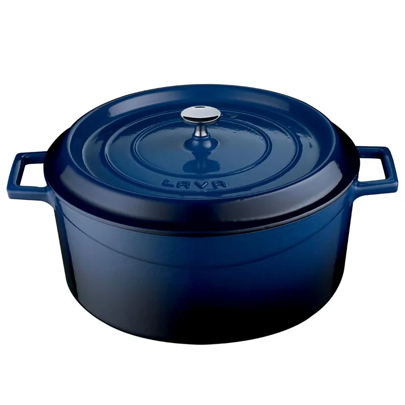 Bestel Nu Lava Gietijzeren Braadpan Ø28 Blauw