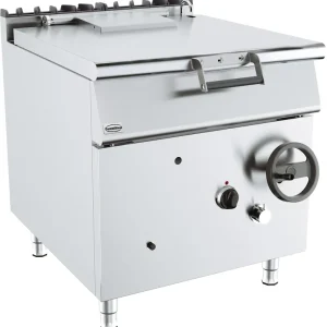 Base 900 Gas Kant. Braadslede 80L Op = Op