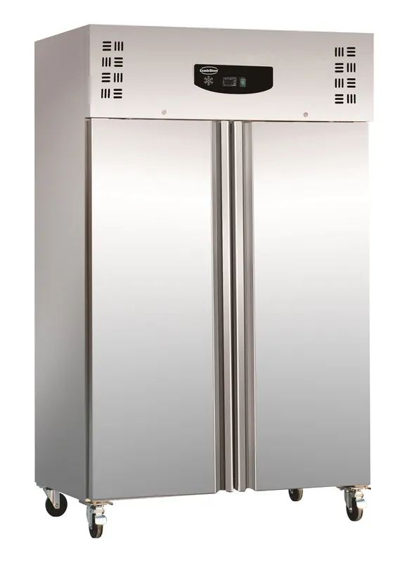 Vrieskast Rvs+Alu 1200 Ltr Statisch Premium