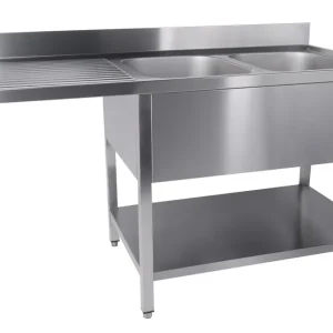700 Spoeltafel Bodem Met Uitsp. Vaatwasser Demontabel 2 Rechts 1600 Lage Prijs