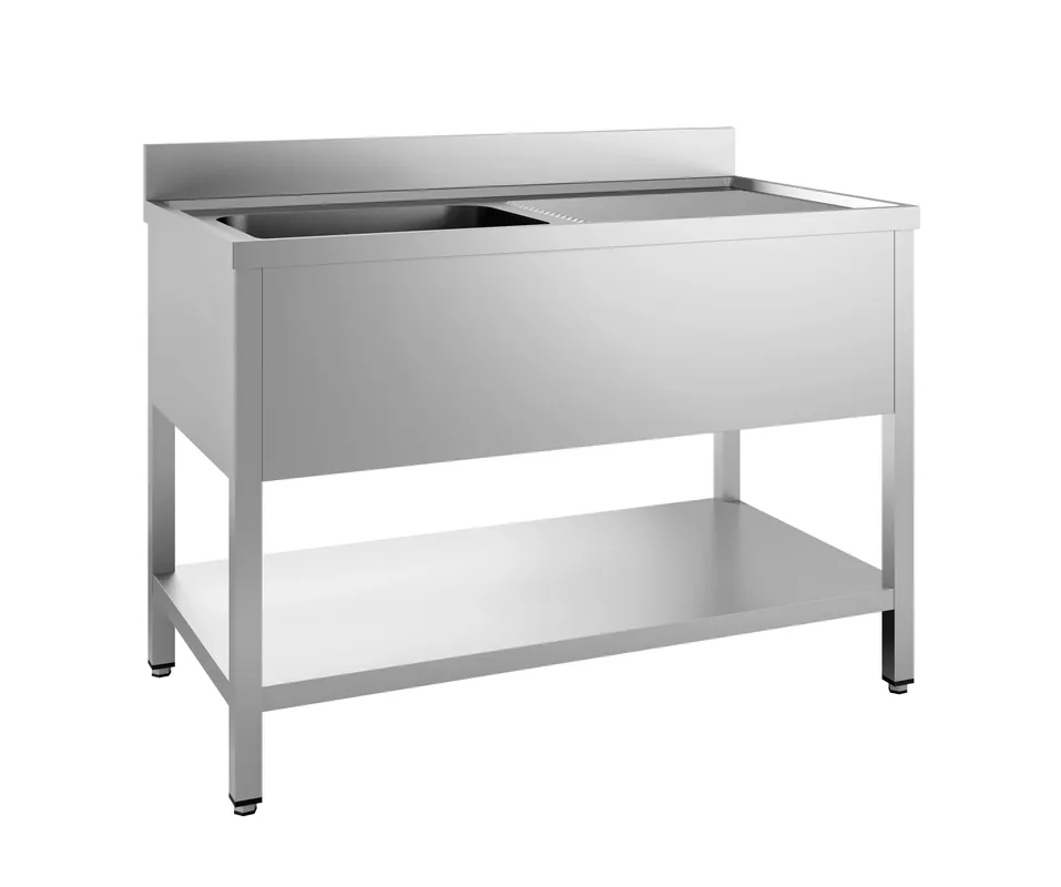 700 Spoeltafel Bodemschap Demontabel 1 Links 1200 Merkproduct