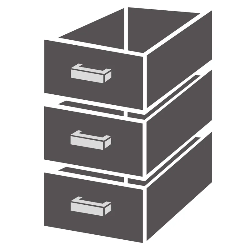 Finale Uitverkoop Ladenblok 1/3 Monoblock Soft Closing
