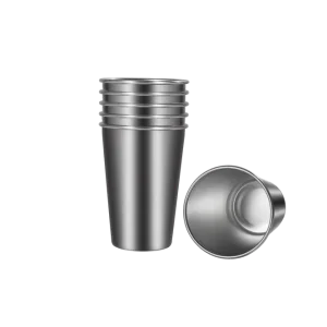 RVS drinkbekers - 6 stuks Snelle Levering