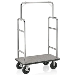 Beste Prijs Bagagewagen - Grijs - 183 cm
