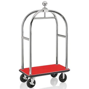 Bagagewagen - rood - 191 cm Direct Verzonden