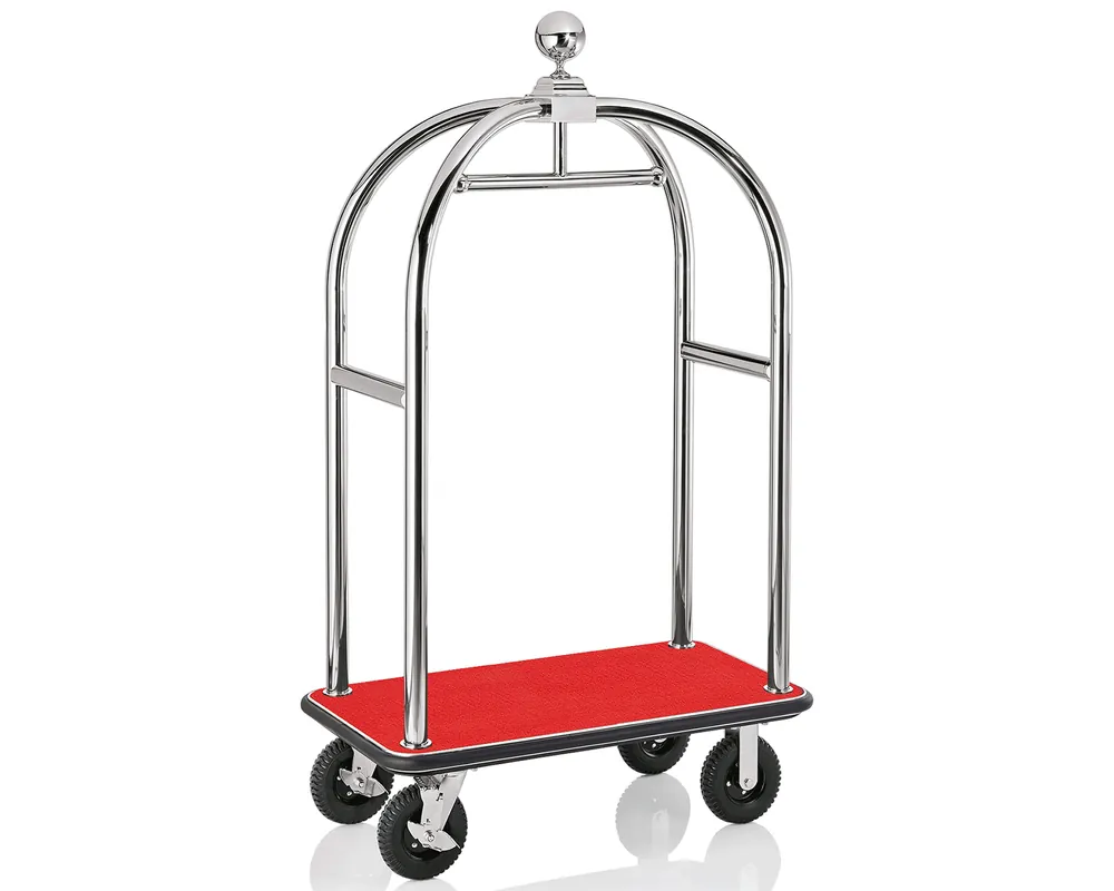 Bagagewagen - rood - 191 cm Direct Verzonden