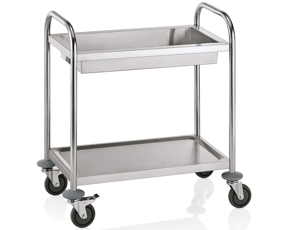 Meest Verkocht Opruimwagen - 9 kg - RVS