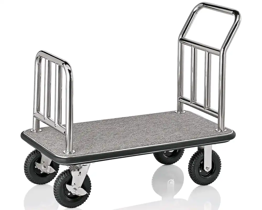 Bagagewagen - RVS - 113x61,5x98cm Hete Deal