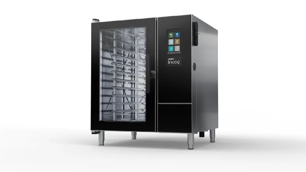 Invoq combi 10 Leventi - Links scharnierend - EN400x600 of GN1/1 - 19,3kW/3x380V - 908x937x(h)1781mm Tijdelijk Beschikbaar