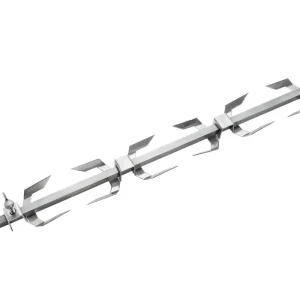 Spit with clamps P6 Laatste Versie