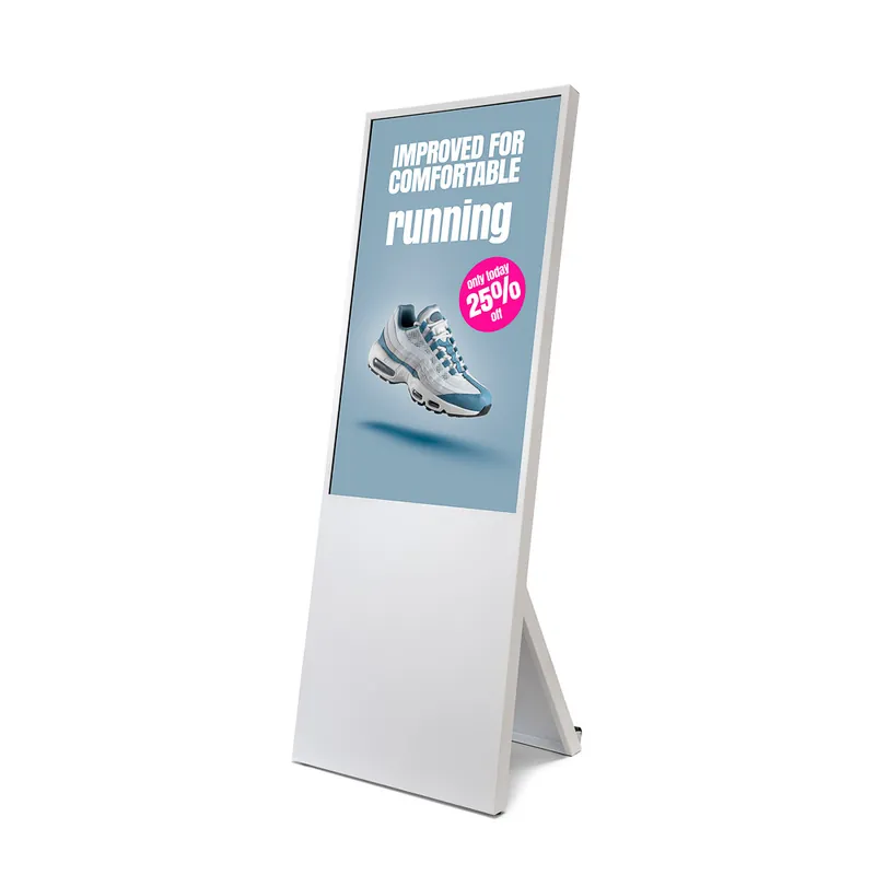 Digitaal A-Bord Spectrum Met 43" Samsung Scherm Wit Tijdelijk Beschikbaar