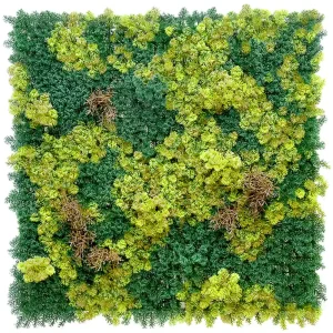 Uitverkoop Kunsthaag Moss Mix - 100x100cm - Geschikt voor Binnen & Buiten