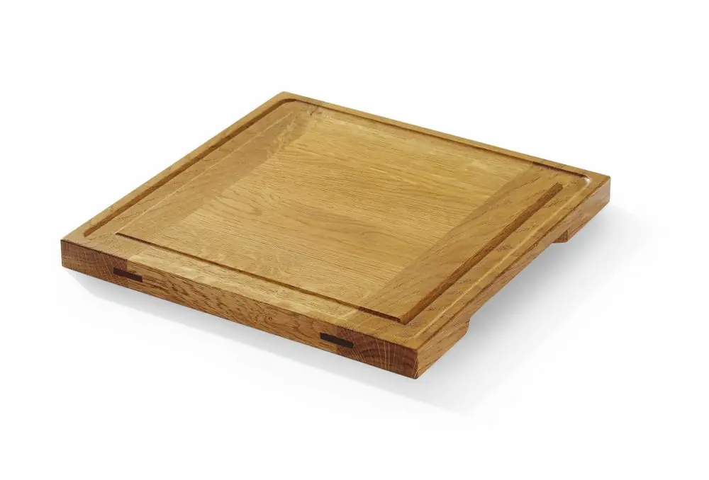 Hoge Kwaliteit Eiken serveerplank - 270x270x(H)20mm