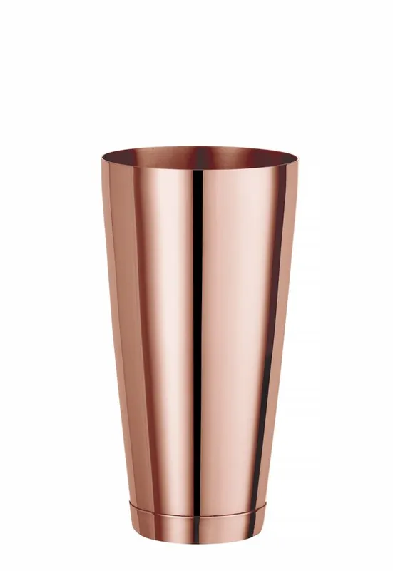 Populair Boston shaker - BarUp - 0,8L - Koper - ?90mm