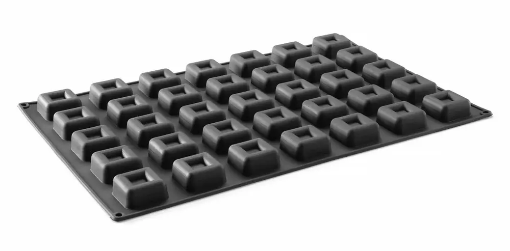 Dagaanbieding Siliconen bakvorm SQUARE - 570x375x(H)25mm