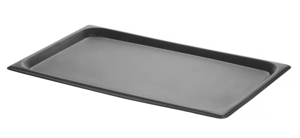 Gratis Retour Oven tray met anti-aanbak coating CONVECTOMAT ROAST - GN 1/1 - Zwart - 530x325x(H)17mm