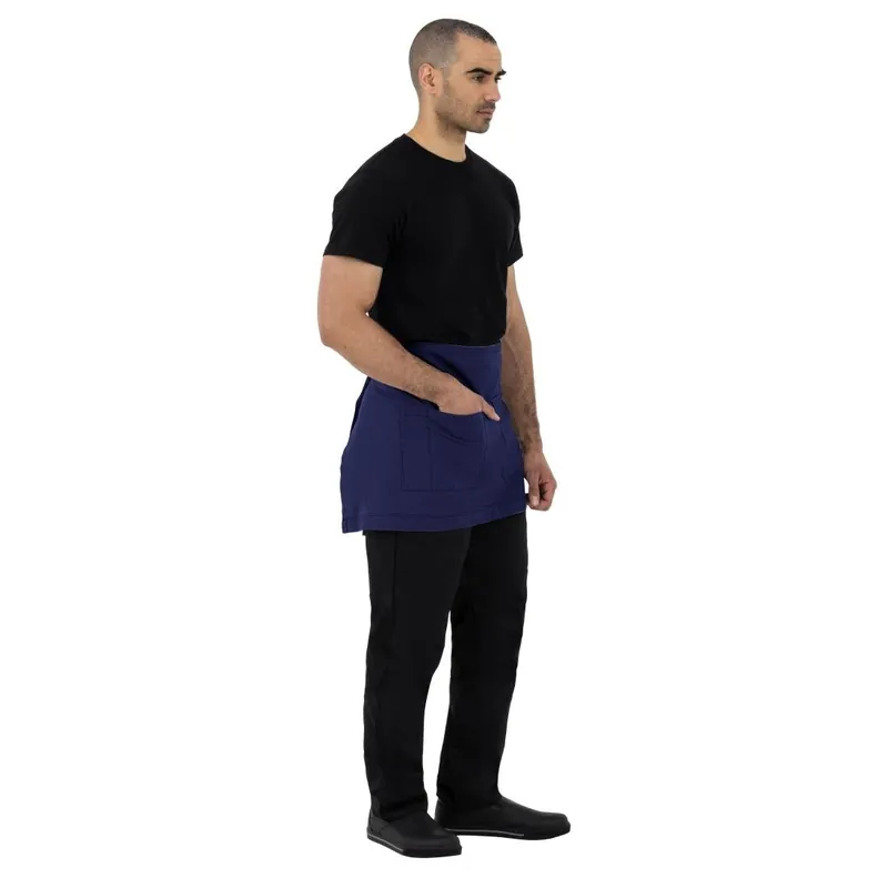 Exclusieve Aanbieding Southside katoenen canvas tailleschort marineblauw