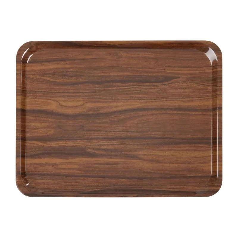 Cambro Capri Dienblad Walnoot 36x46cm Tijdelijk Beschikbaar
