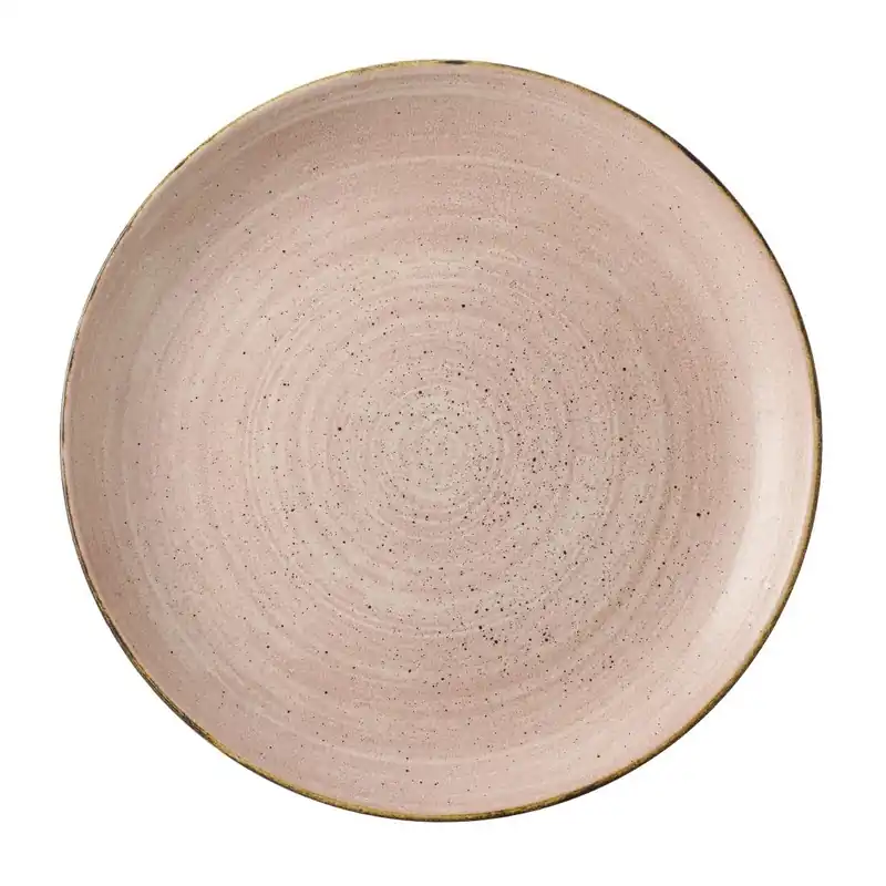 Churchill Stonecast Raw Terracotta Evolve coupe borden 286mm (Pak van 12) Dagaanbieding